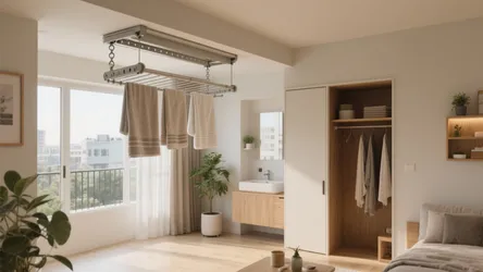 Laundry Hanging Ideas — 5 Small-Space Hacks