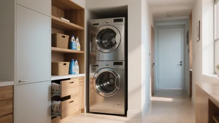 Stackable Washer and Dryer: 5 Small-Space Ideas