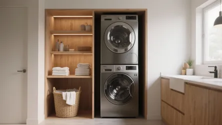 Washer Dryer Stackable: 5 Small-Space Ideas