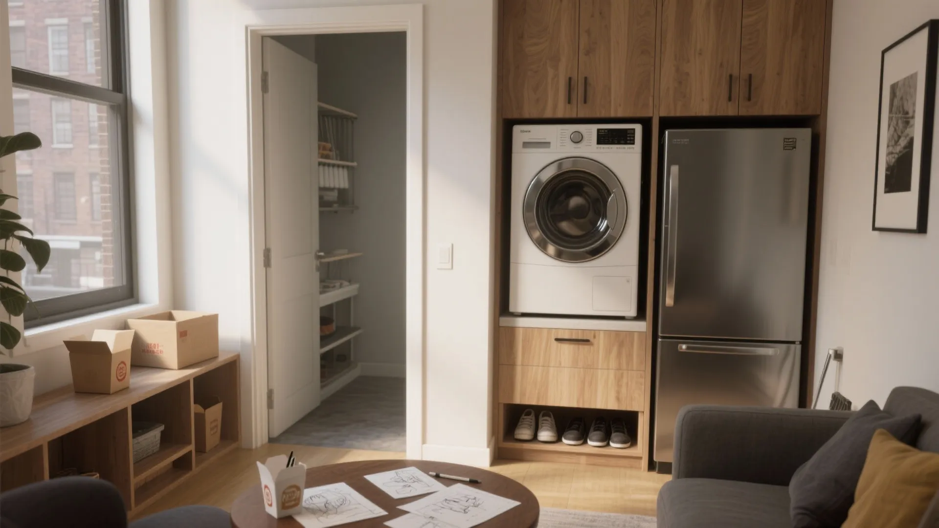 Compact Washer and Dryer Ideas: 5 Small-Space Solutions: Practical, stylish ways to fit a compact washer and dryer into tiny homes and apartments