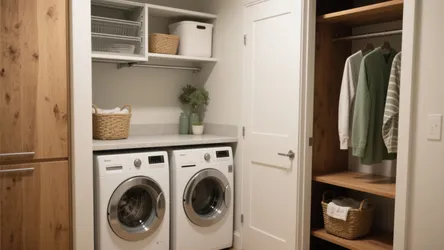 5 Stacked Small Laundry Room Ideas