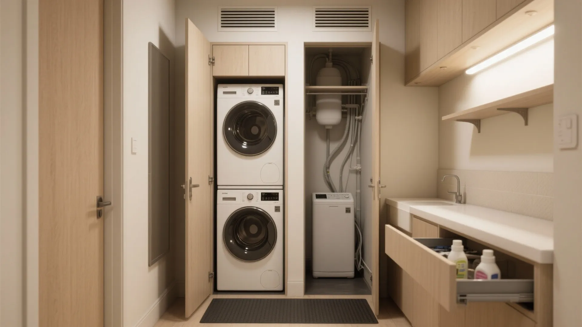 Stackable Washer and Dryer for Small Space: Smart Solutions: 1 Minute to a Laundry Room That Actually Works—Even in Tiny Spaces
