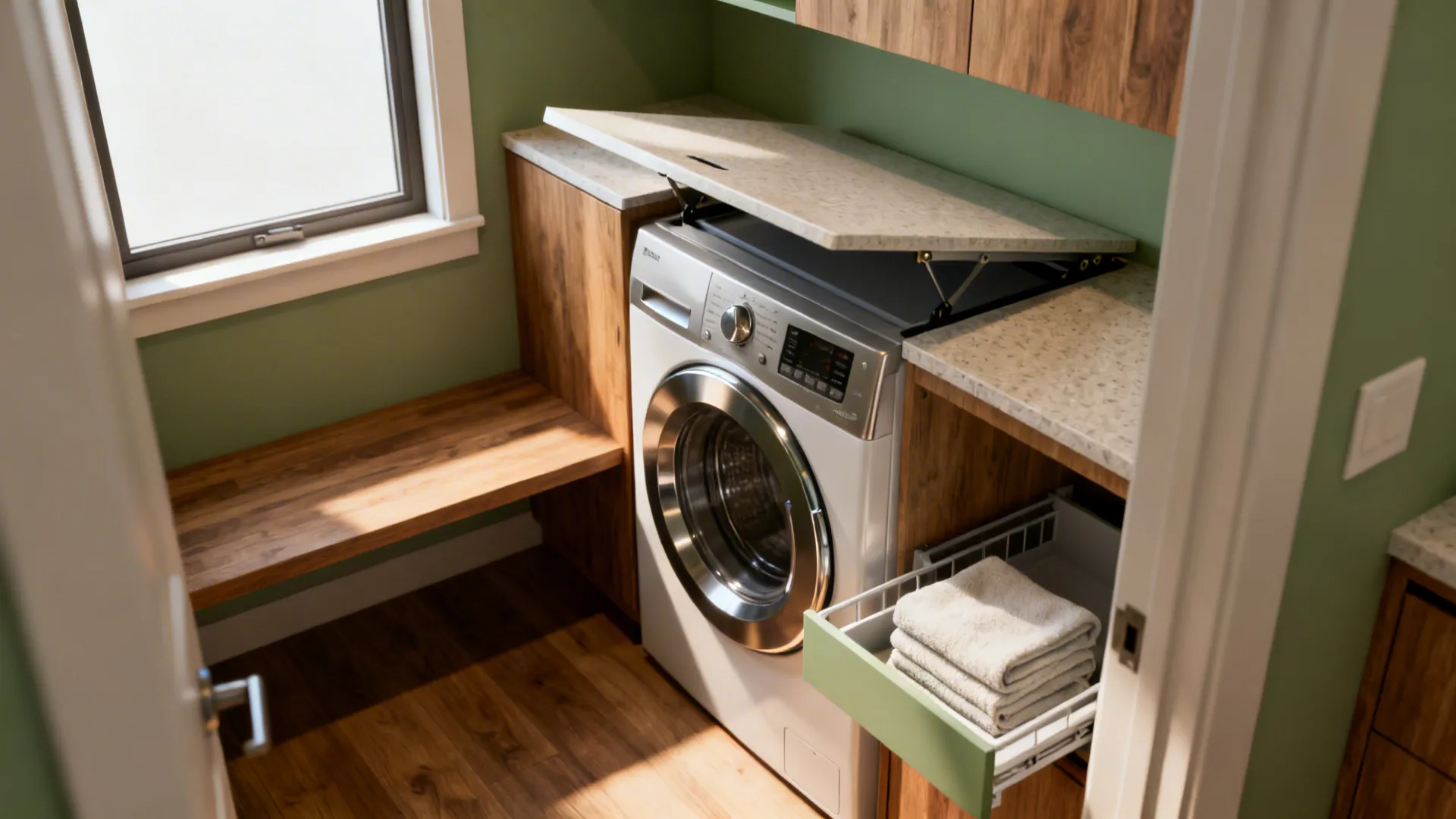 5 Small Laundry Room Ideas for Top-Loaders