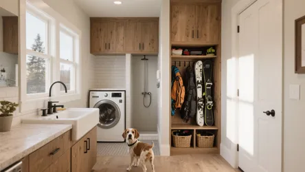 5 Laundry Room & Mud Room Ideas