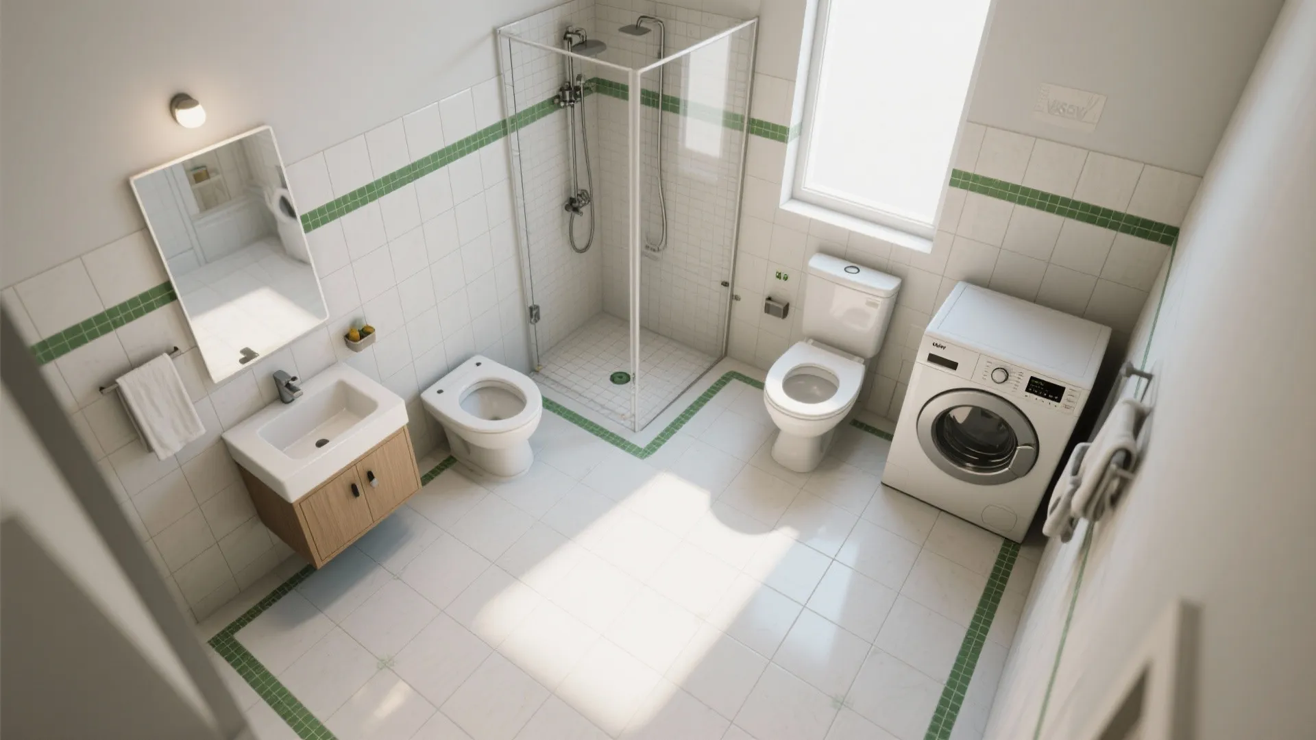 5. Compact layouts and playful stripes