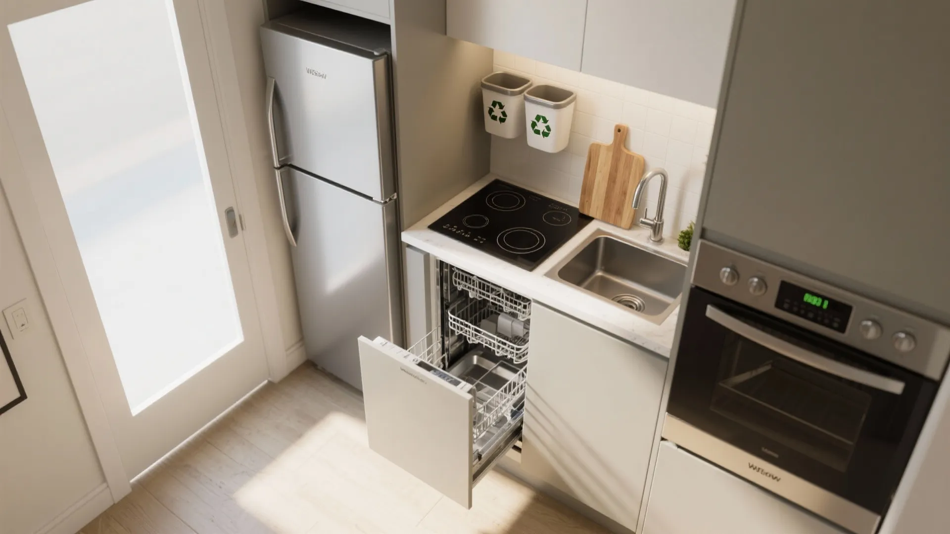 Compact Appliances and Multi-Task Stations