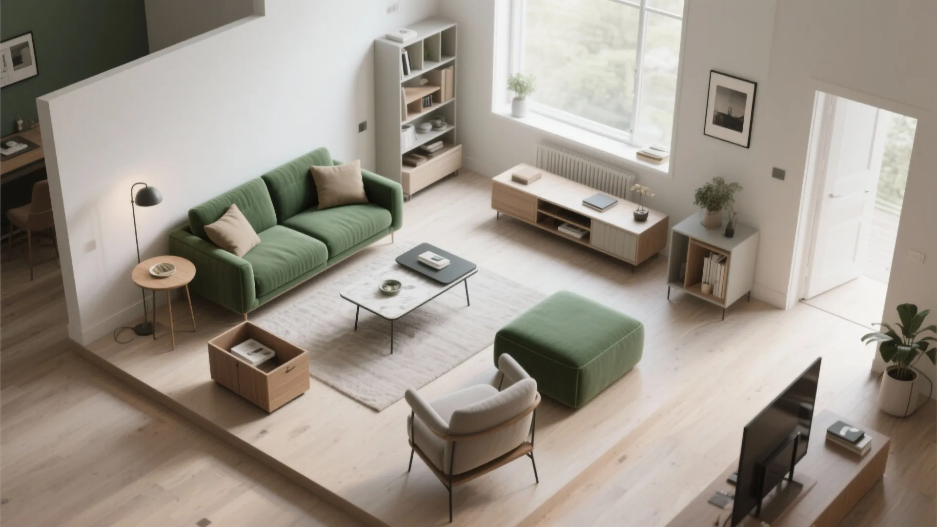 5. Compact Layouts and Multifunction Pieces