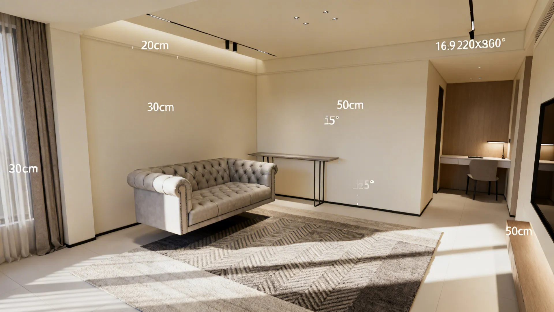 4. Compact Chesterfield for Small Apartments