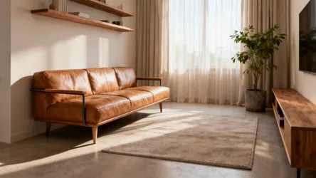 5 Leather Sofa Ideas for Small Living Rooms