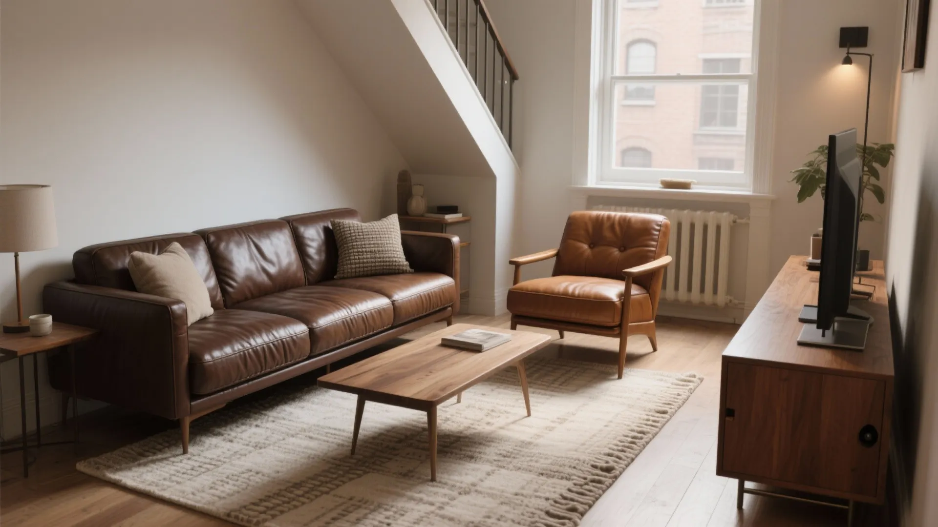 3-Piece Living Room Set Leather Ideas: 5 smart design inspirations for small spaces using a 3-piece leather living room set