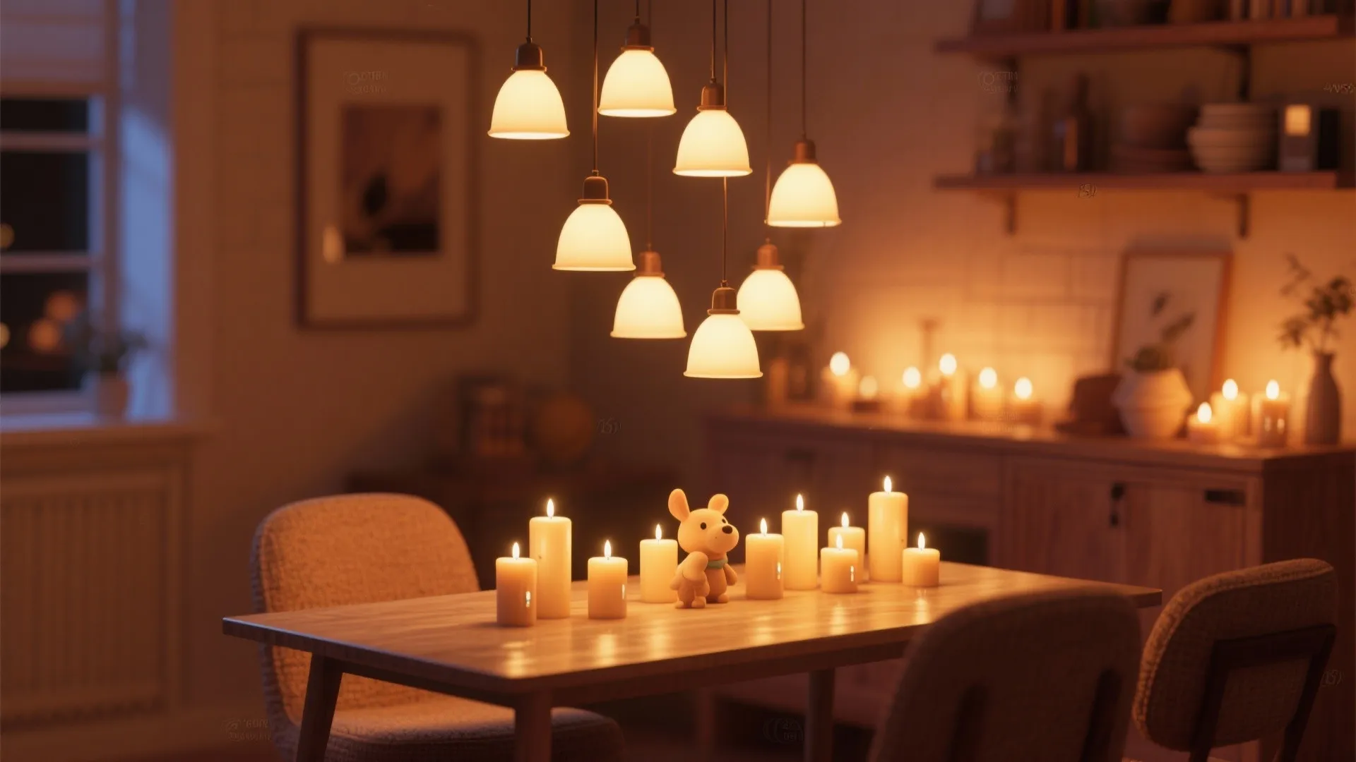 4. Compact Lighting for Cozy Atmosphere