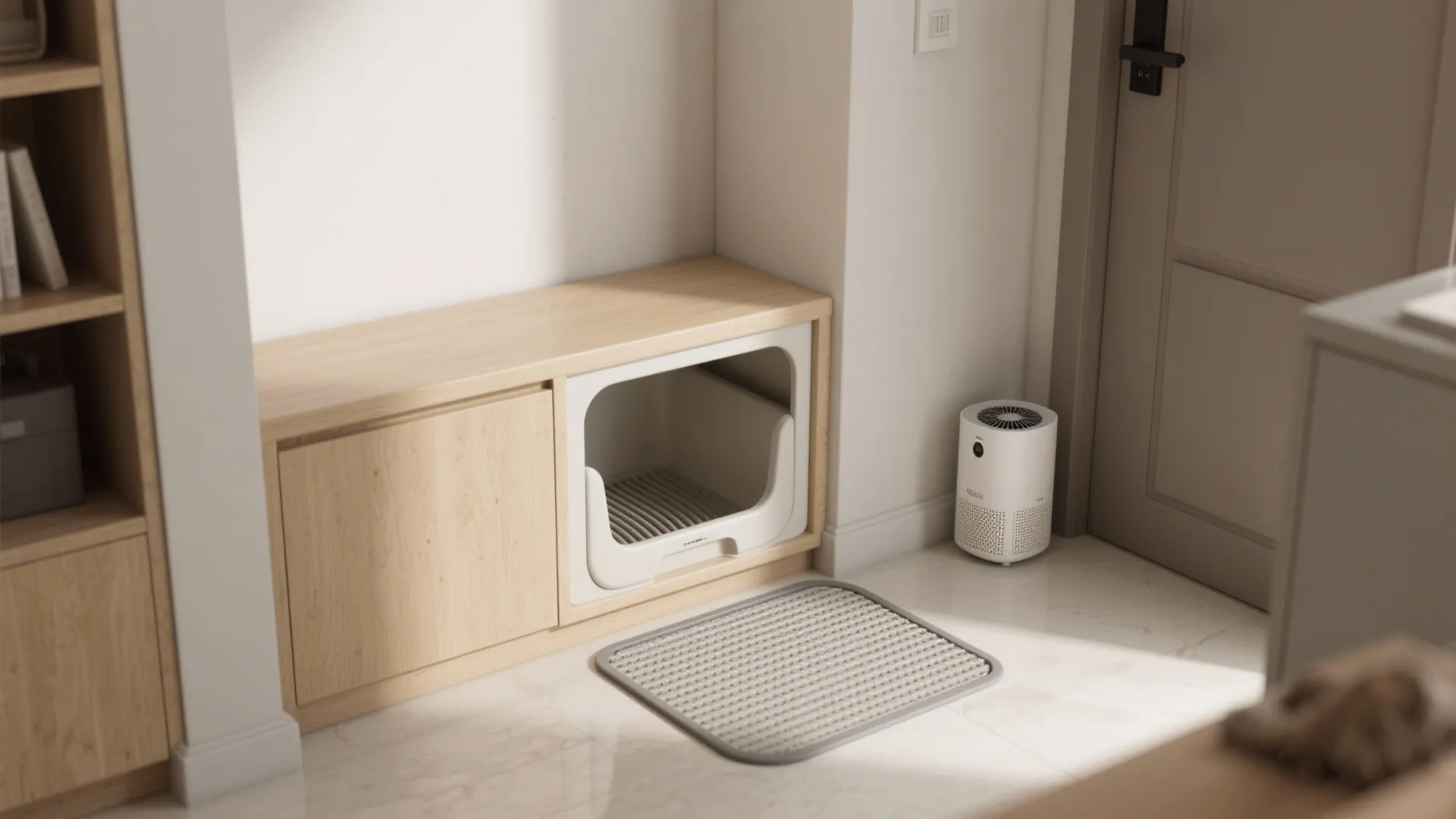 Small Space Cat Litter Box Solutions: Smart Ideas for Compact Homes: 1 Minute to a Cleaner Home: Fast-Track Guide to Small Space Cat Litter Boxes