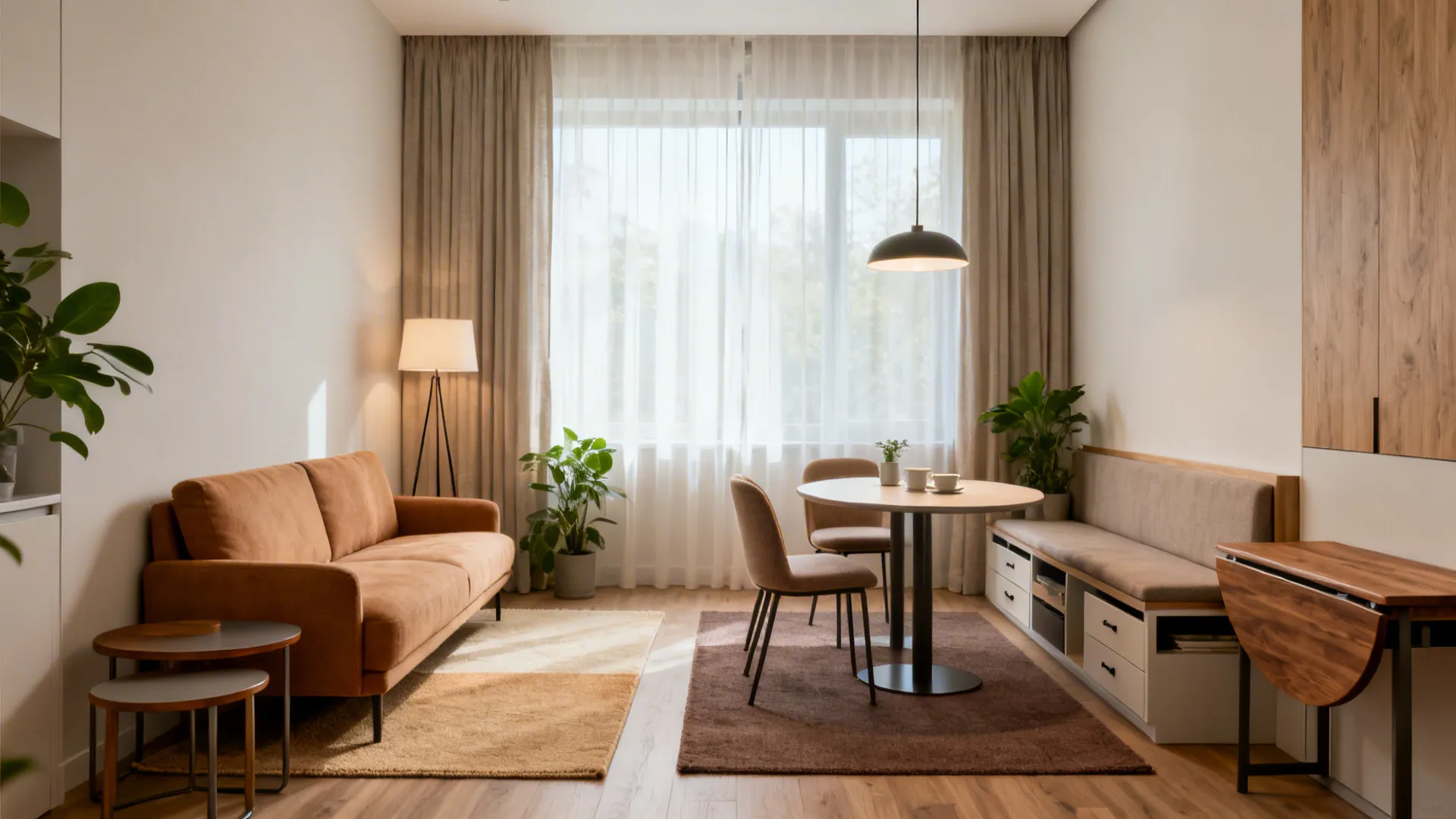 5 Small Living + Dining Ideas That Truly Work