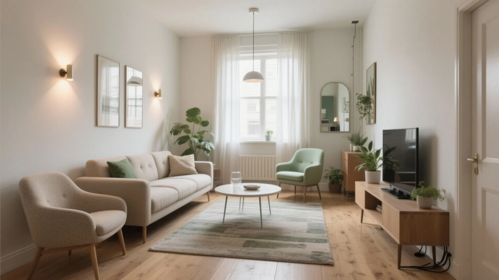 Setting Up Furniture in a Small Living Room: Space-Saving Guide: 1 Minute to a Clutter-Free, Cozy Living Room Layout