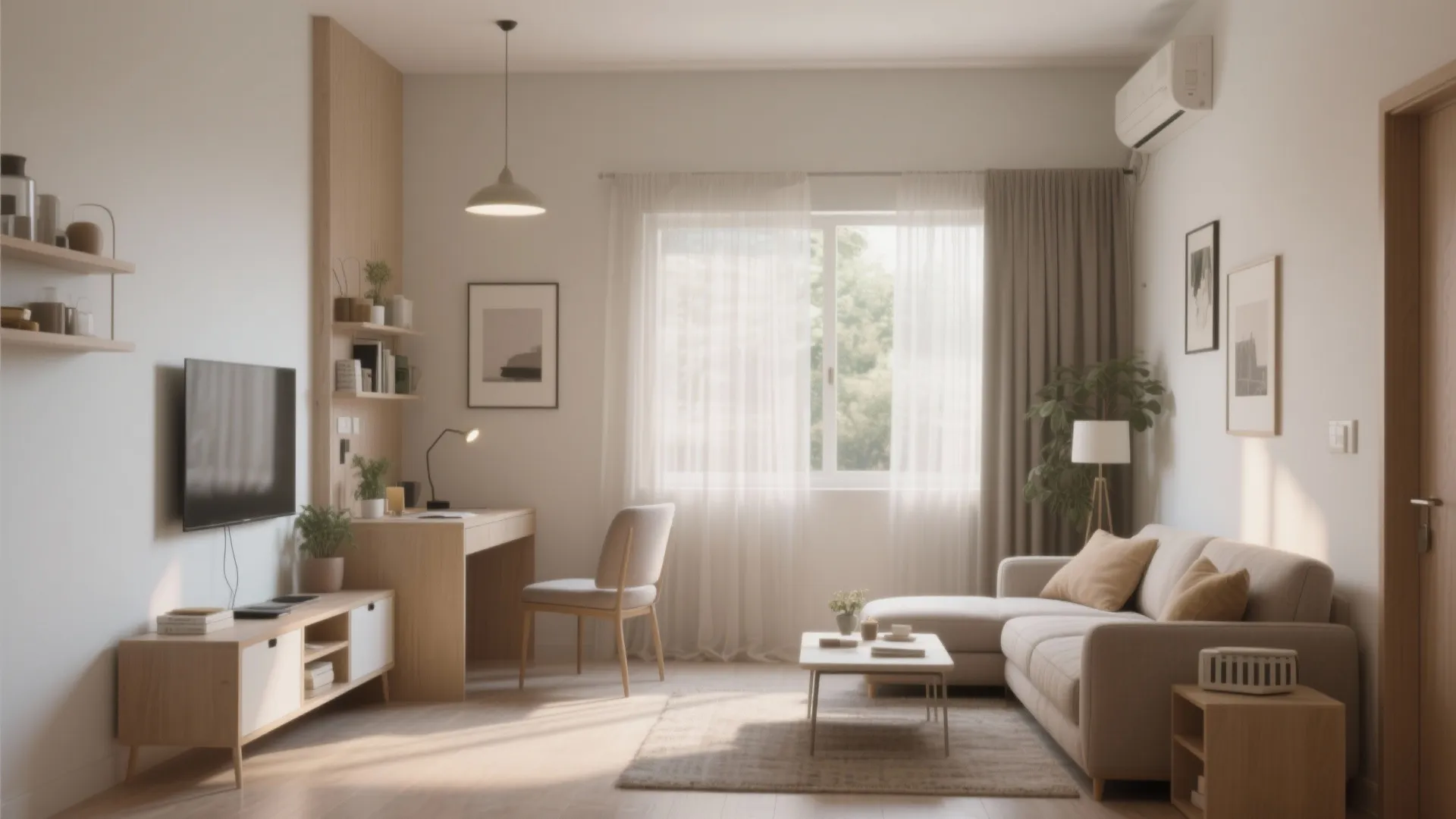 5 Best 1 BHK Living Room Design Ideas: Smart & Stylish Inspirations for Compact Spaces