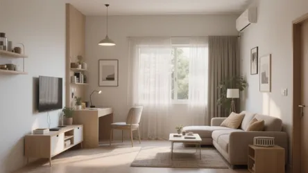 5 Best 1 BHK Living Room Design Ideas