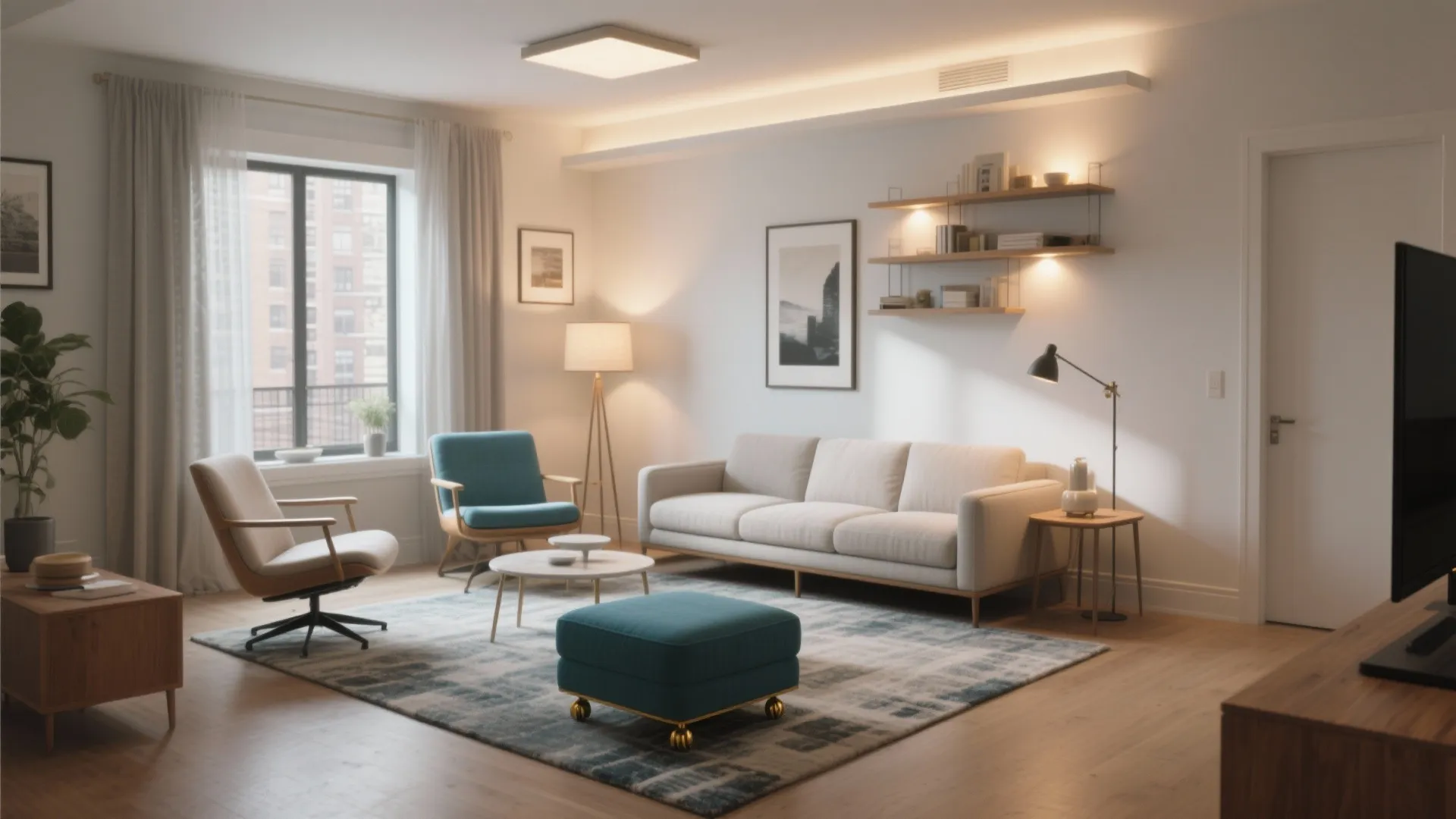 Small Drawing Room Interior: Creative Ideas for Limited Spaces: Fast-Track Guide to Maximizing a Small Drawing Room in 1 Minute