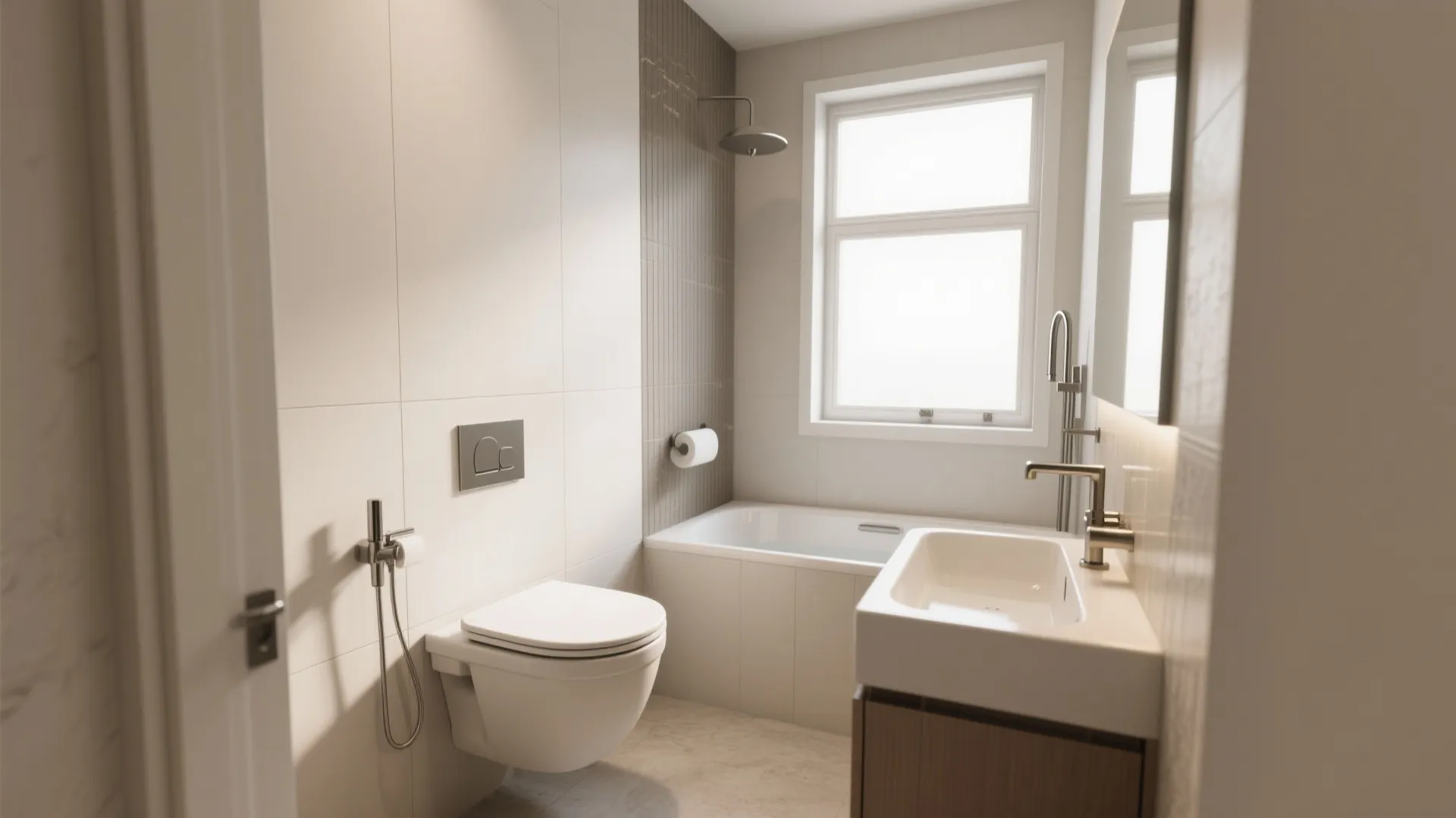 Compact Yet Luxurious Fixtures