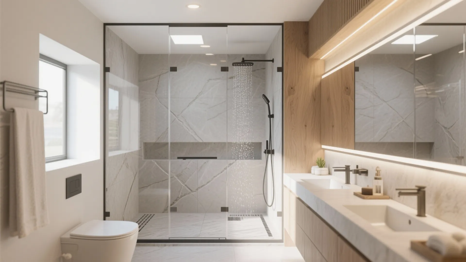 Refined Bath Experience in Compact Footprints