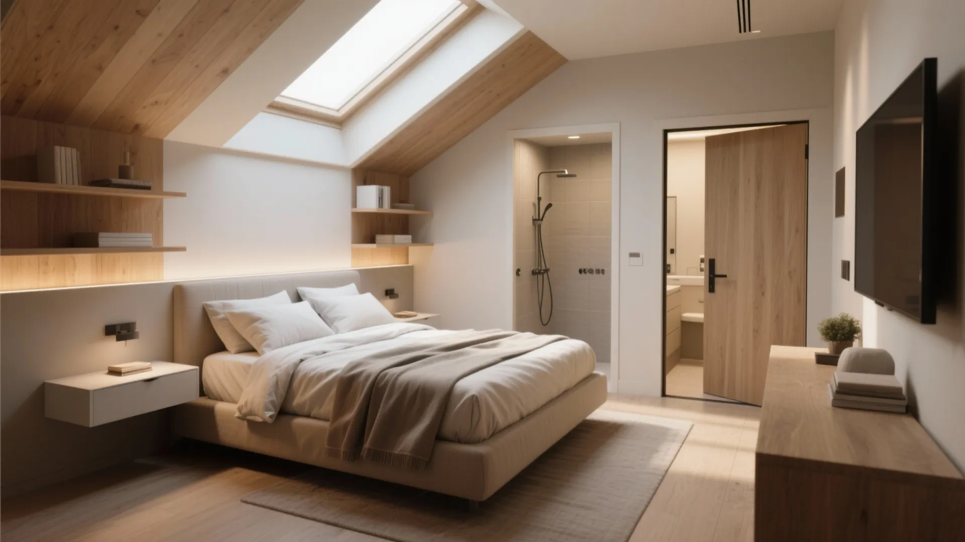 2. Compact master with ensuite efficiency