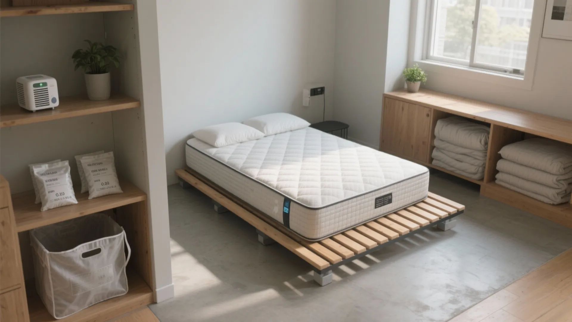 How to Store a Mattress in a Small Space Without Hassle: 1 Minute to Small-Space Mattress Storage Solutions