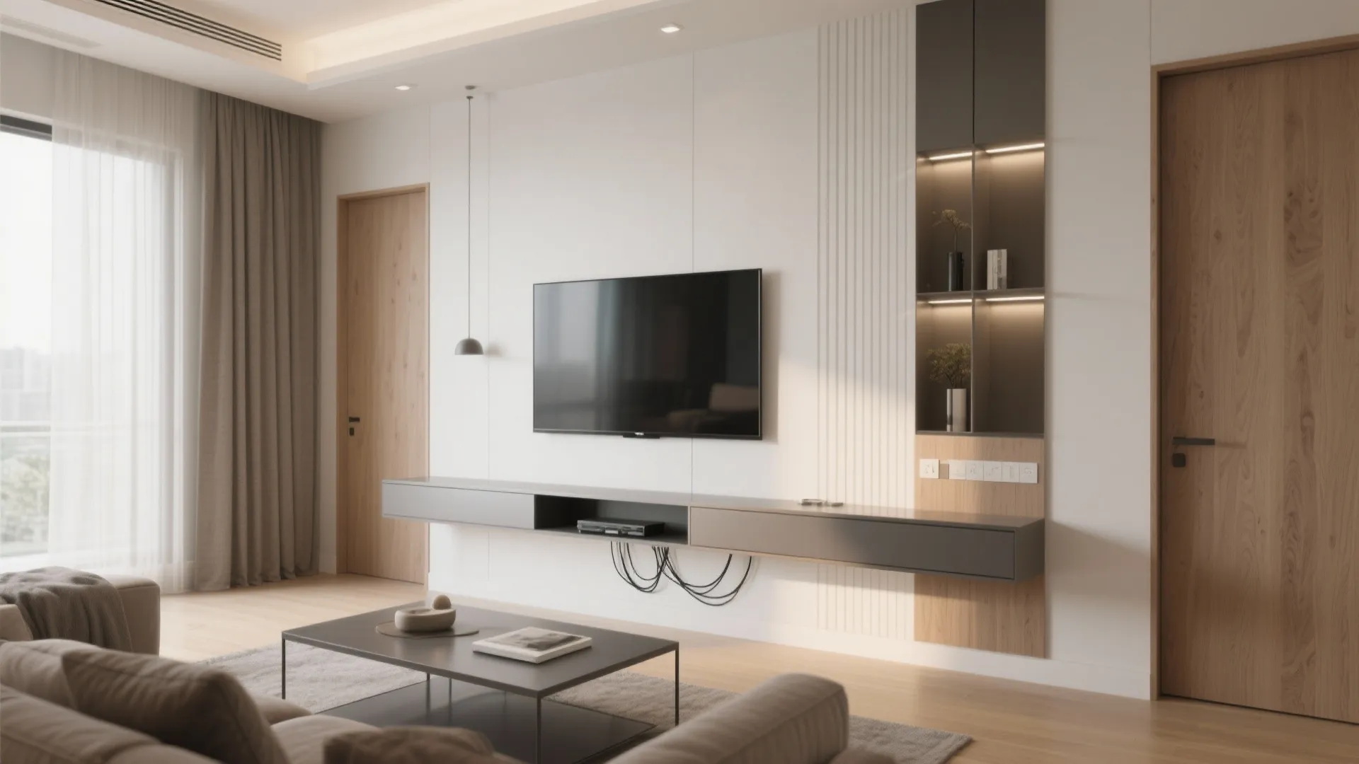 Idea 8: Compact entertainment center