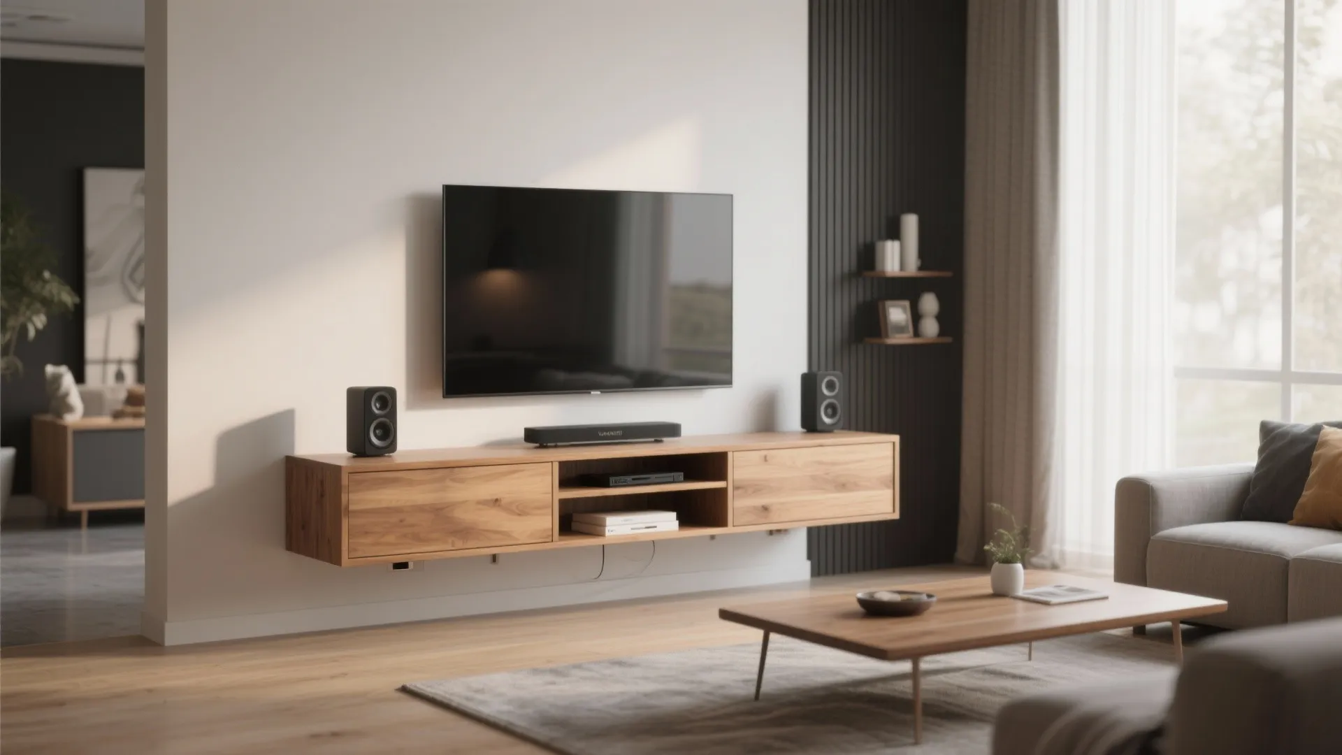 9. Compact Media Console