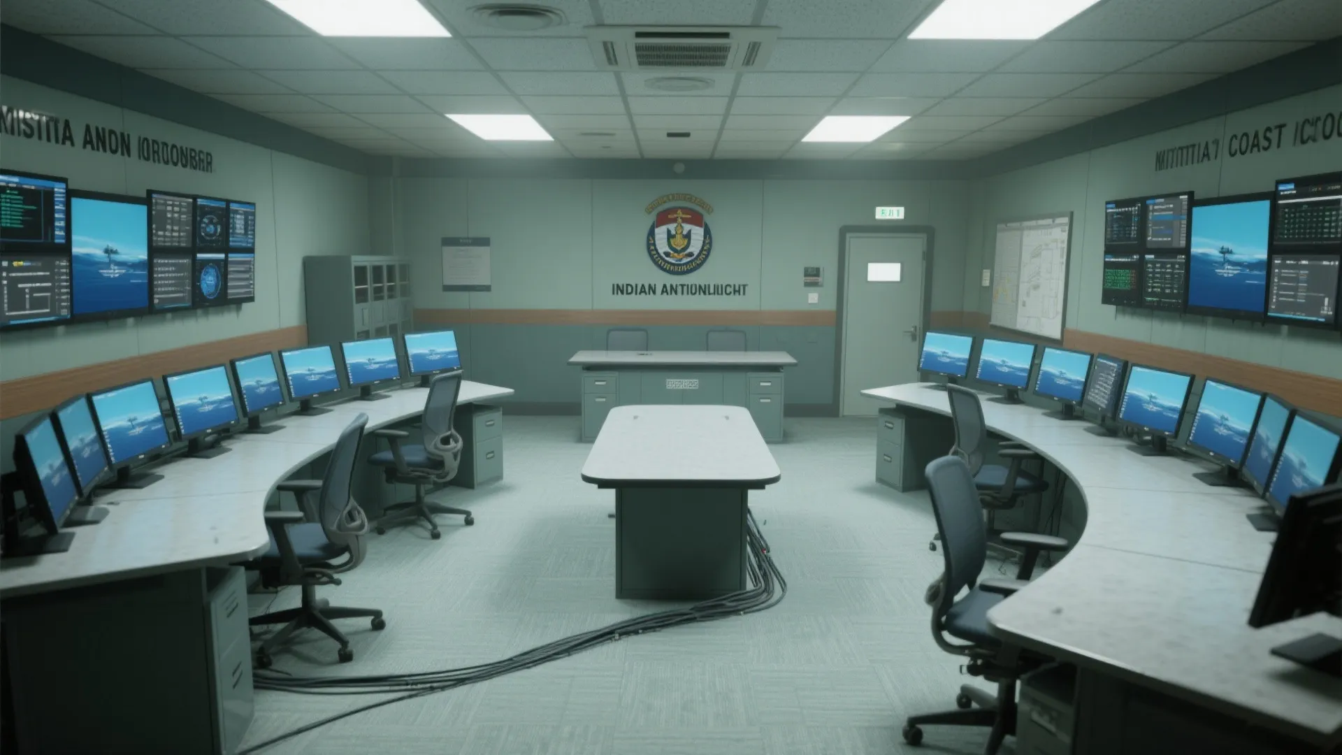 MI Room Indian Coast Guard: Optimizing Small Spaces for Maximum Functionality