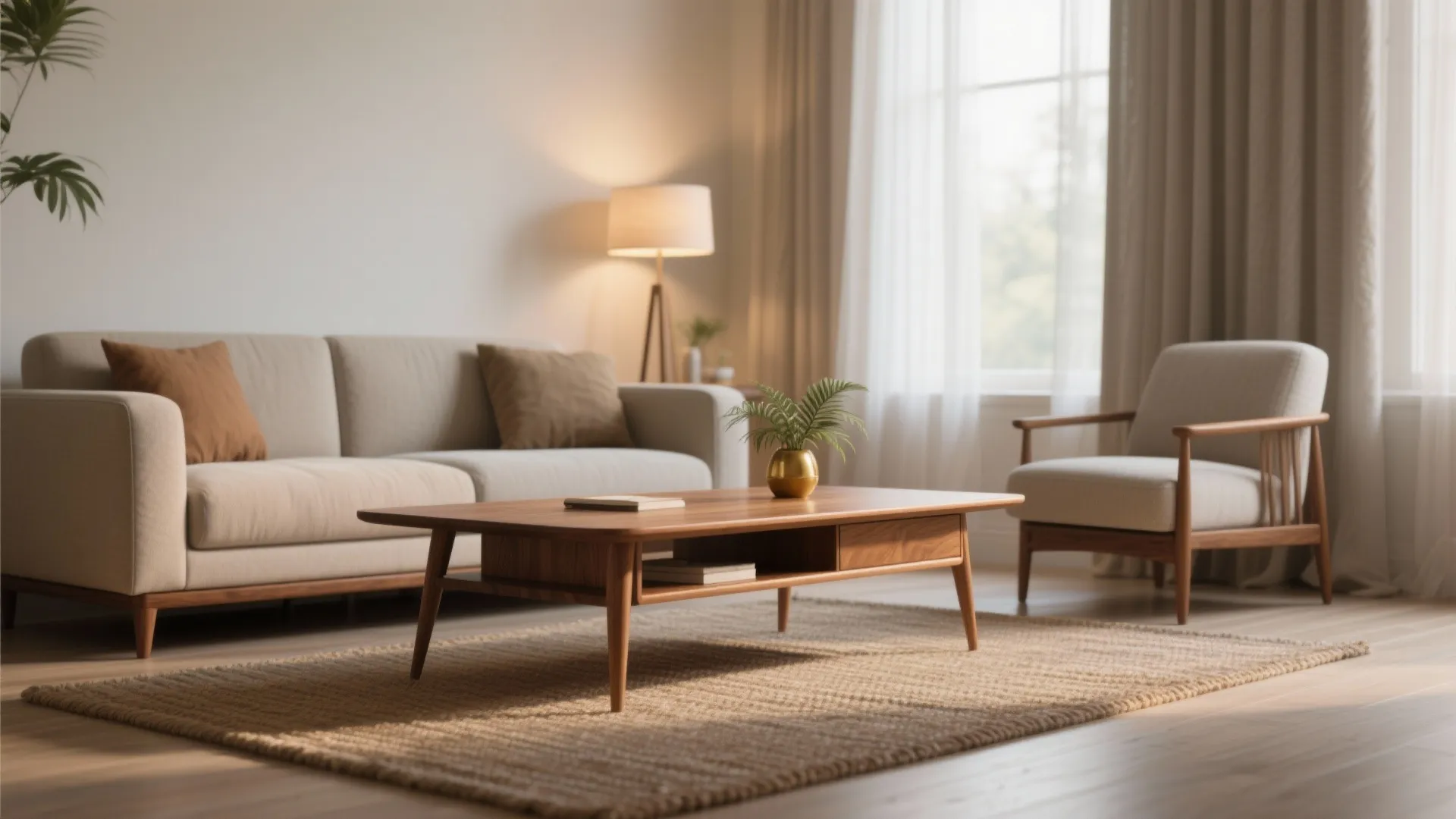 Mid Century Modern Small Coffee Table Ideas for Compact Spaces