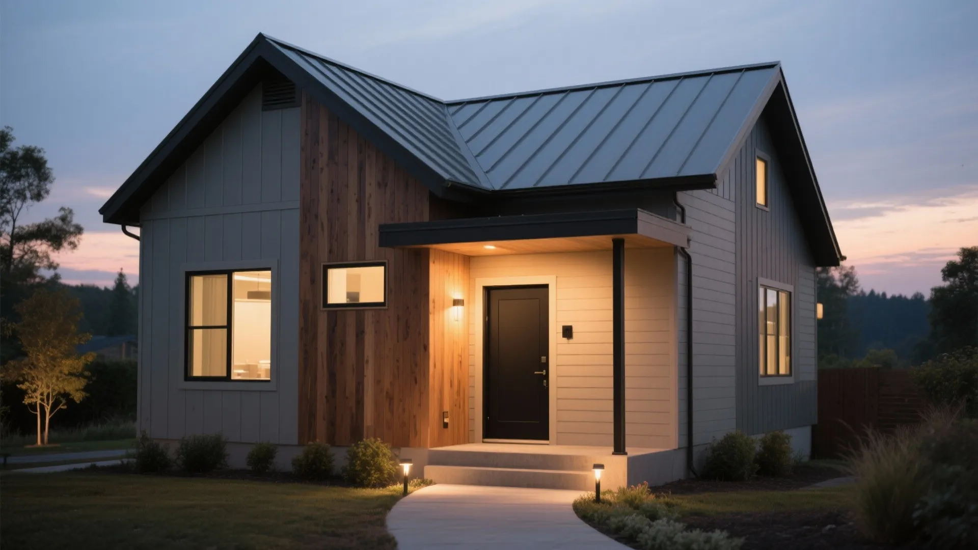 Modern Exterior Design for Small Houses: Big Style in Compact Spaces: 1 Minute to Fresh Curb Appeal: Fast Modern Makeover Ideas for Small Homes