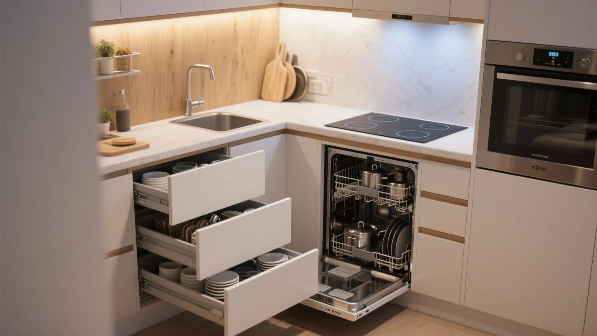 Compact Modular Systems with Smart Appliances
