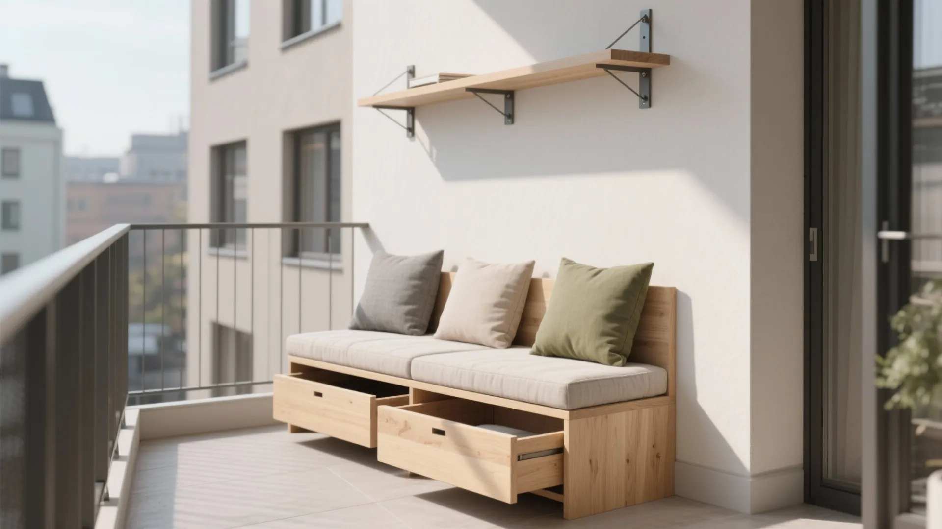 Compact modular seating that keeps lines clean