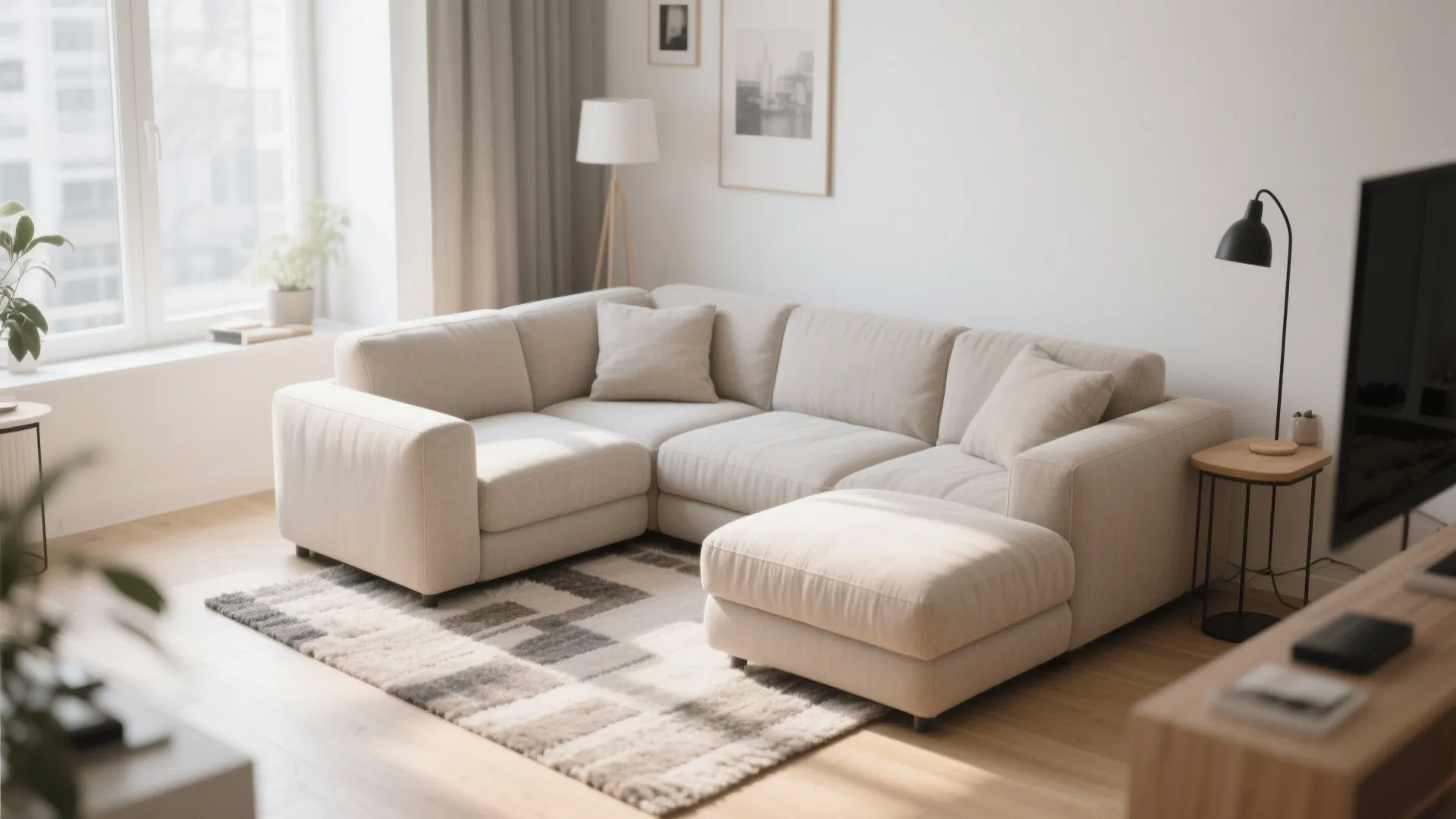 Compact modular sofas
