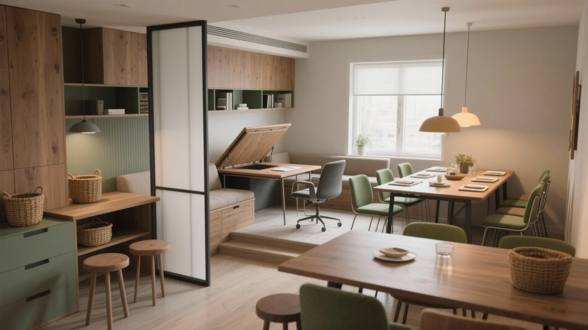 Dining Room Office Combo Ideas — 5 Designs: Small-space dining room office combo design ideas that feel like two rooms in one