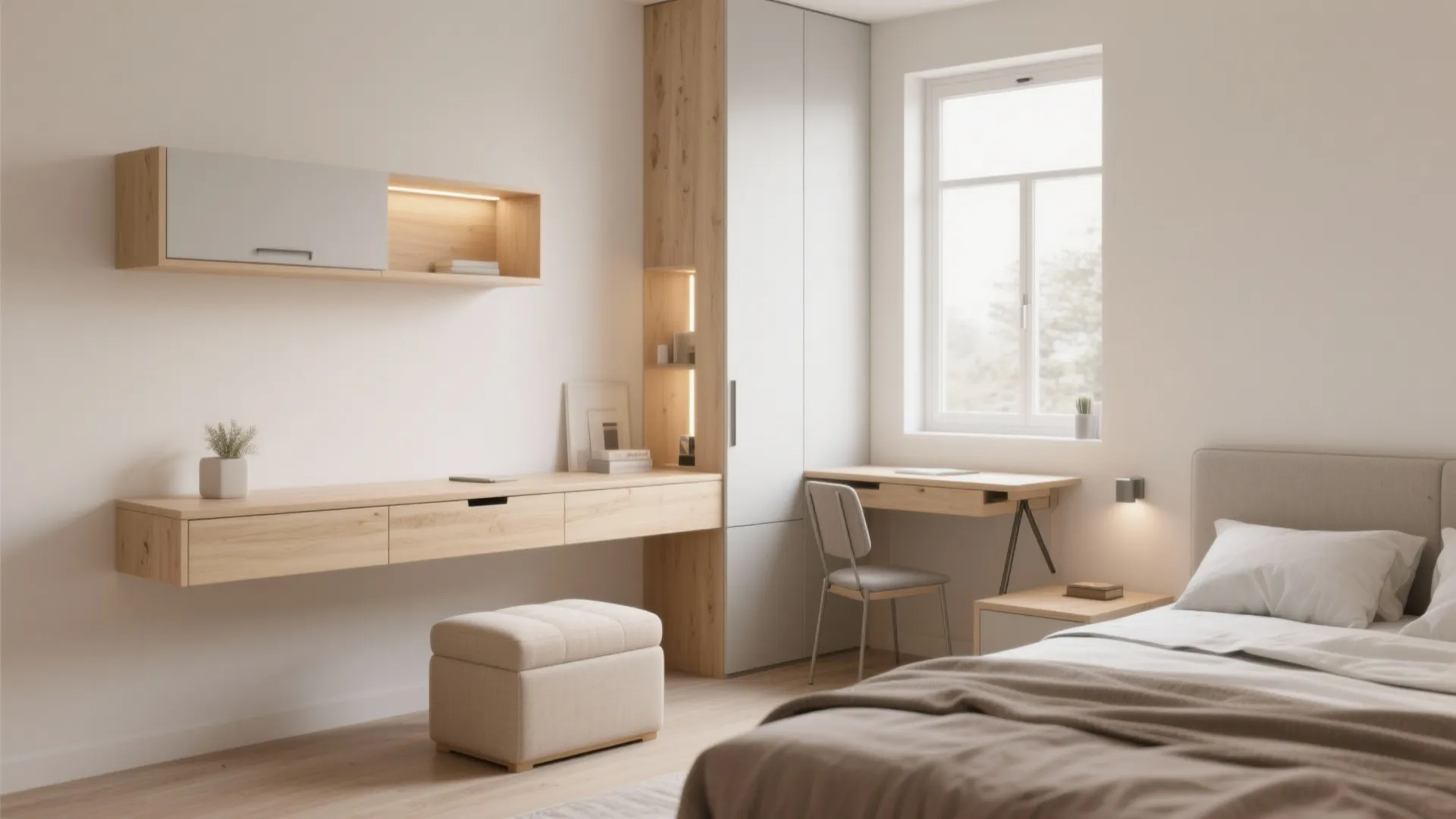 Nightstands for Small Spaces: 5 Compact Ideas: Practical, stylish nightstand solutions I use when every inch counts