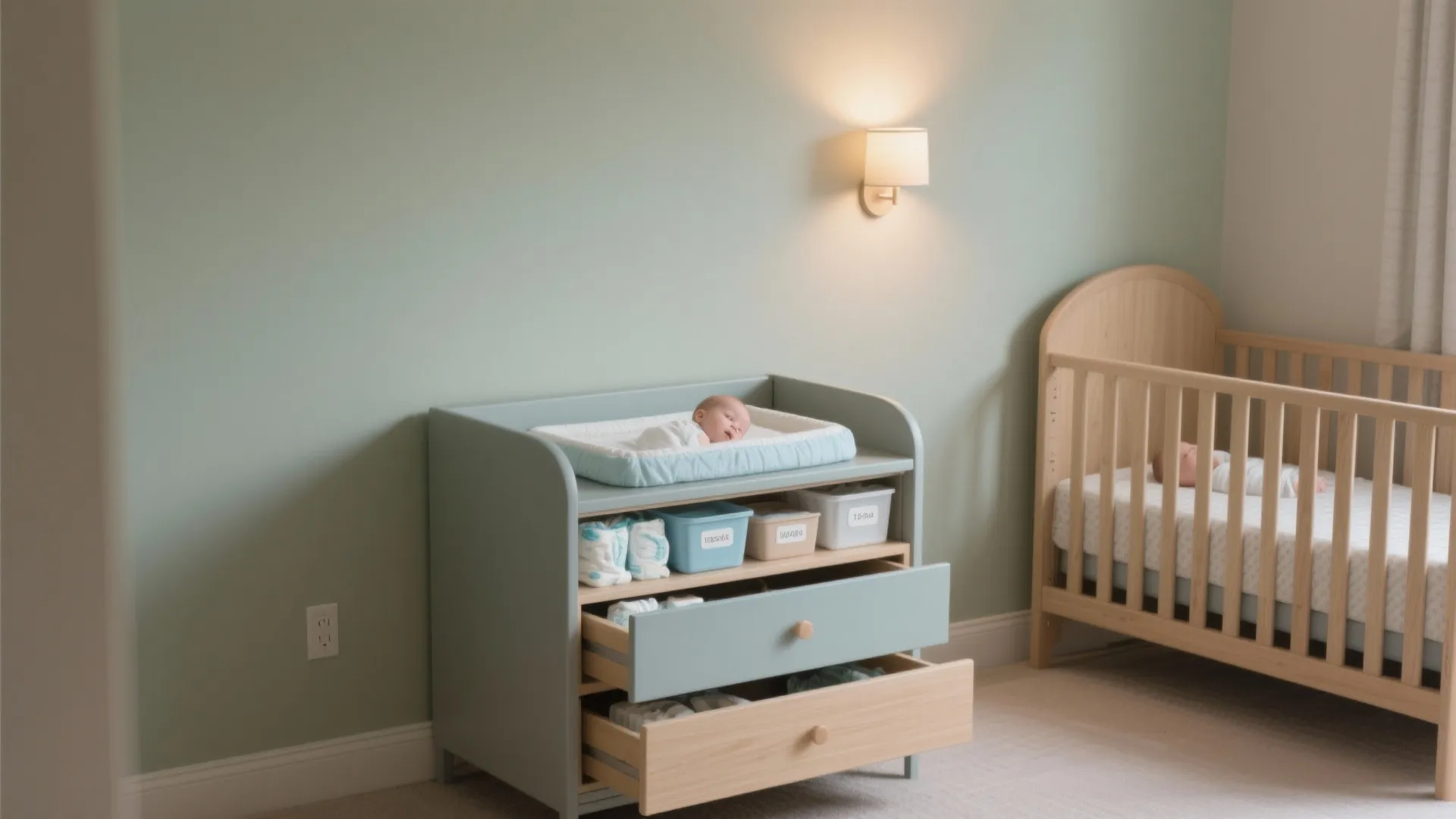 Changing Table Dresser for Small Spaces: Stylish and Functional Solutions: Fast-Track Guide to Compact Nursery Furniture That Saves Space
