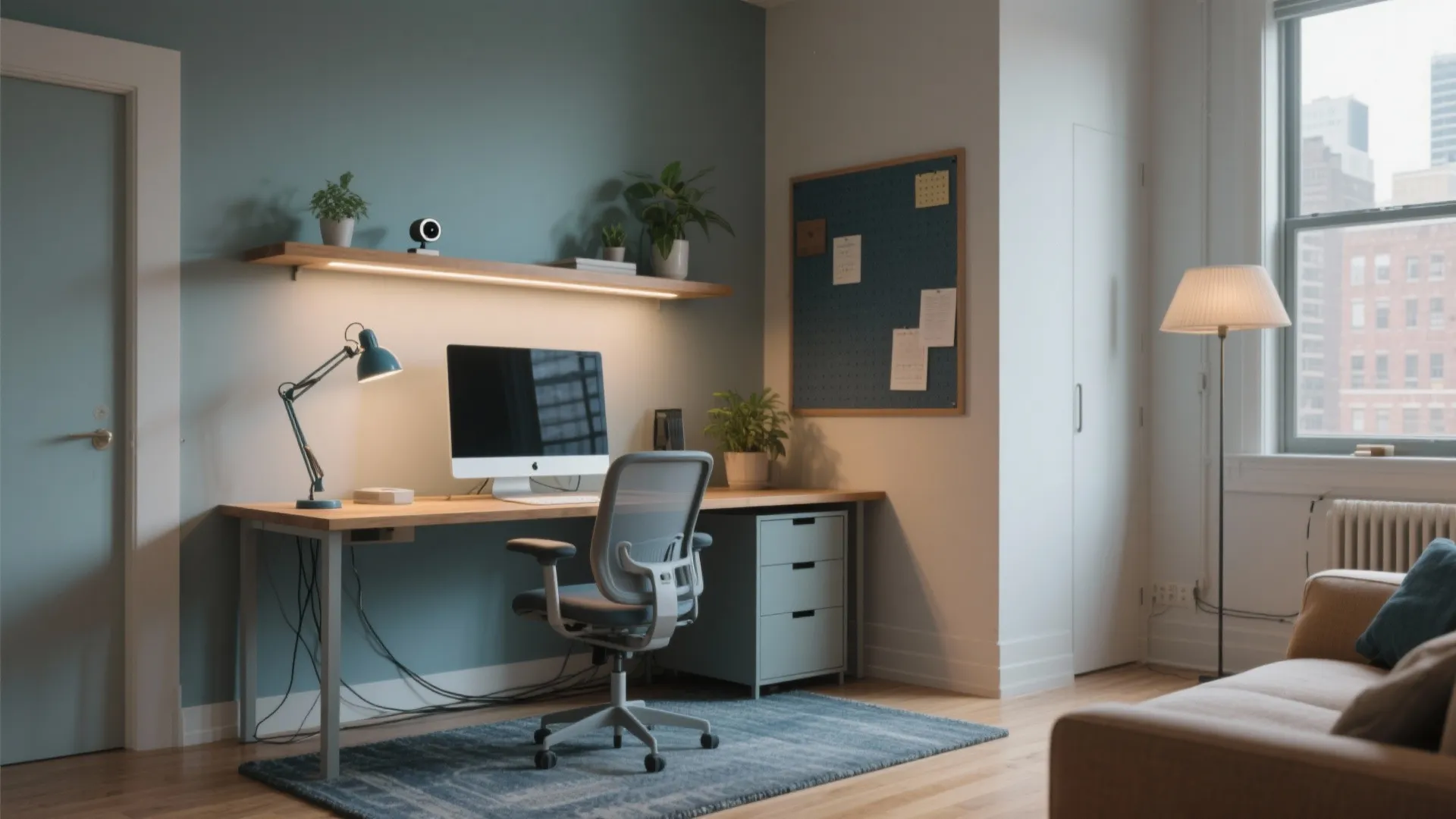 Small Space Home Office Ideas for Modern Apartments