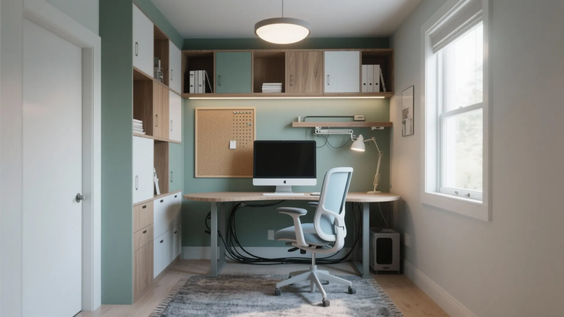 Small Home Office Ideas: Maximize Your Workspace in Style: 1 Minute to Smart Space Solutions—Transform Clutter Into Productivity