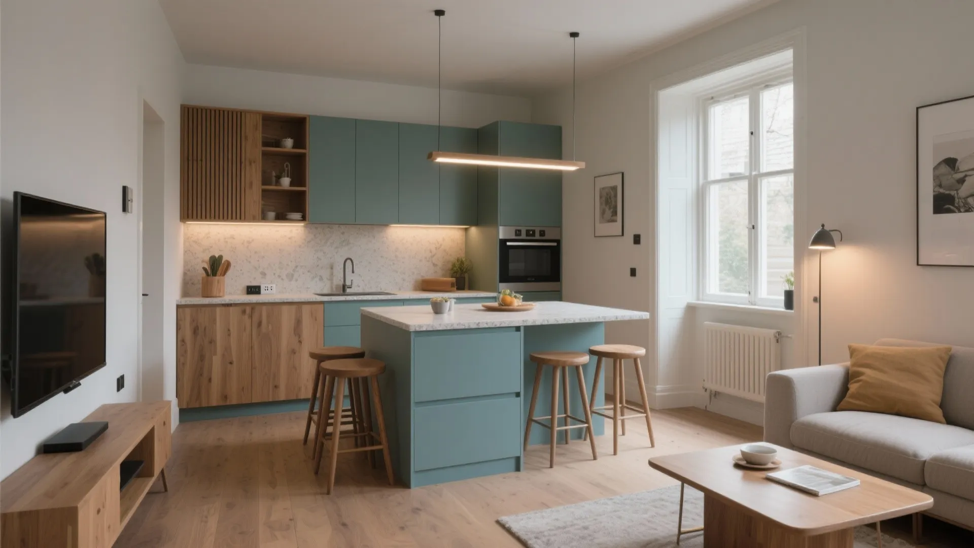 Very Small Open Plan Kitchen Living Room Ideas with Island: Fast-Track Guide to Modern Open Plan Spaces—Save Time, Create More!