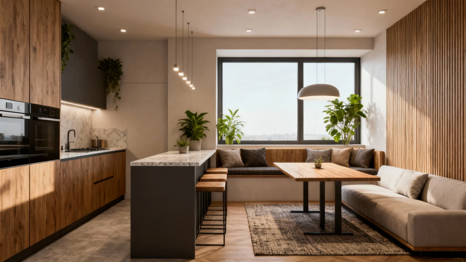 5 Small Open-Plan Kitchen and Living Room Ideas: Creative ways to make a compact open-plan kitchen and living room feel spacious and stylish