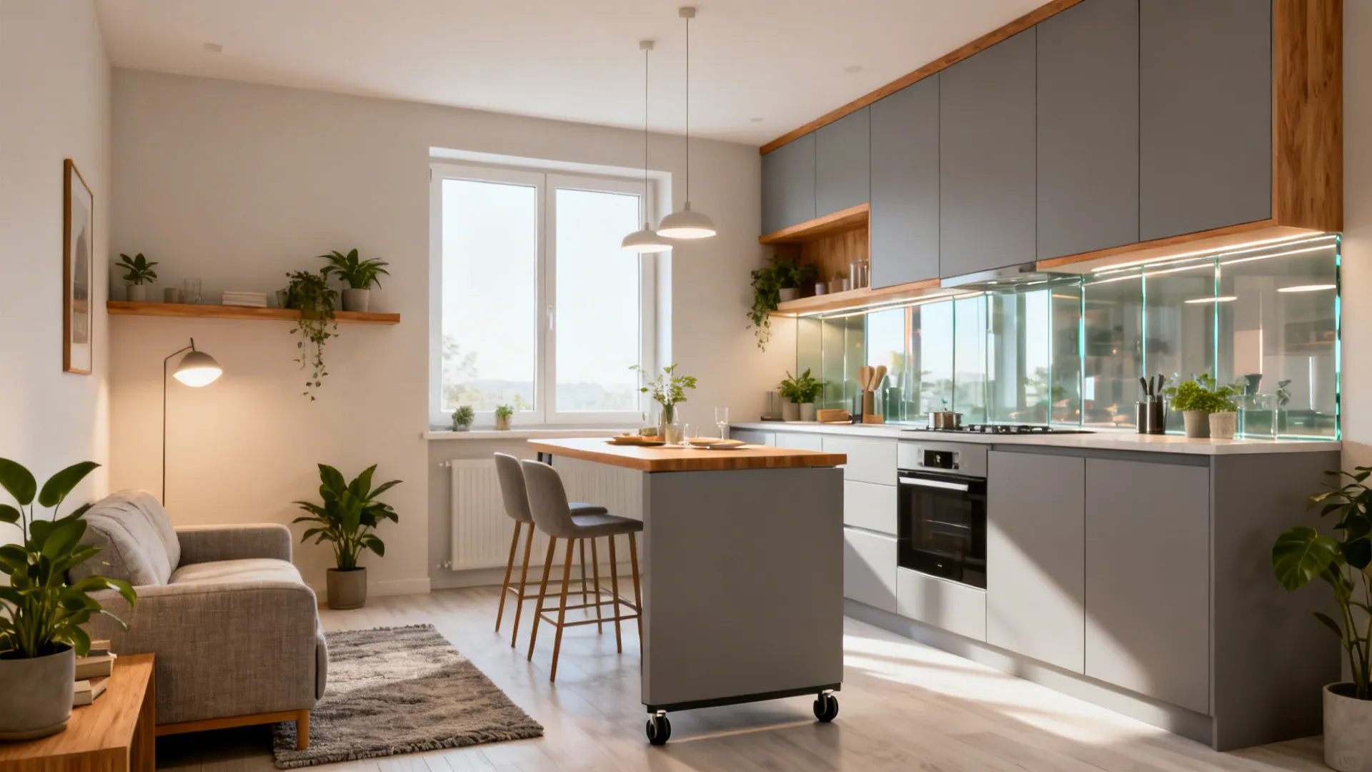 5 Compact Open Plan Living Dining and Kitchen Ideas: Real designer tips to make a small open plan feel bigger, brighter, and smarter