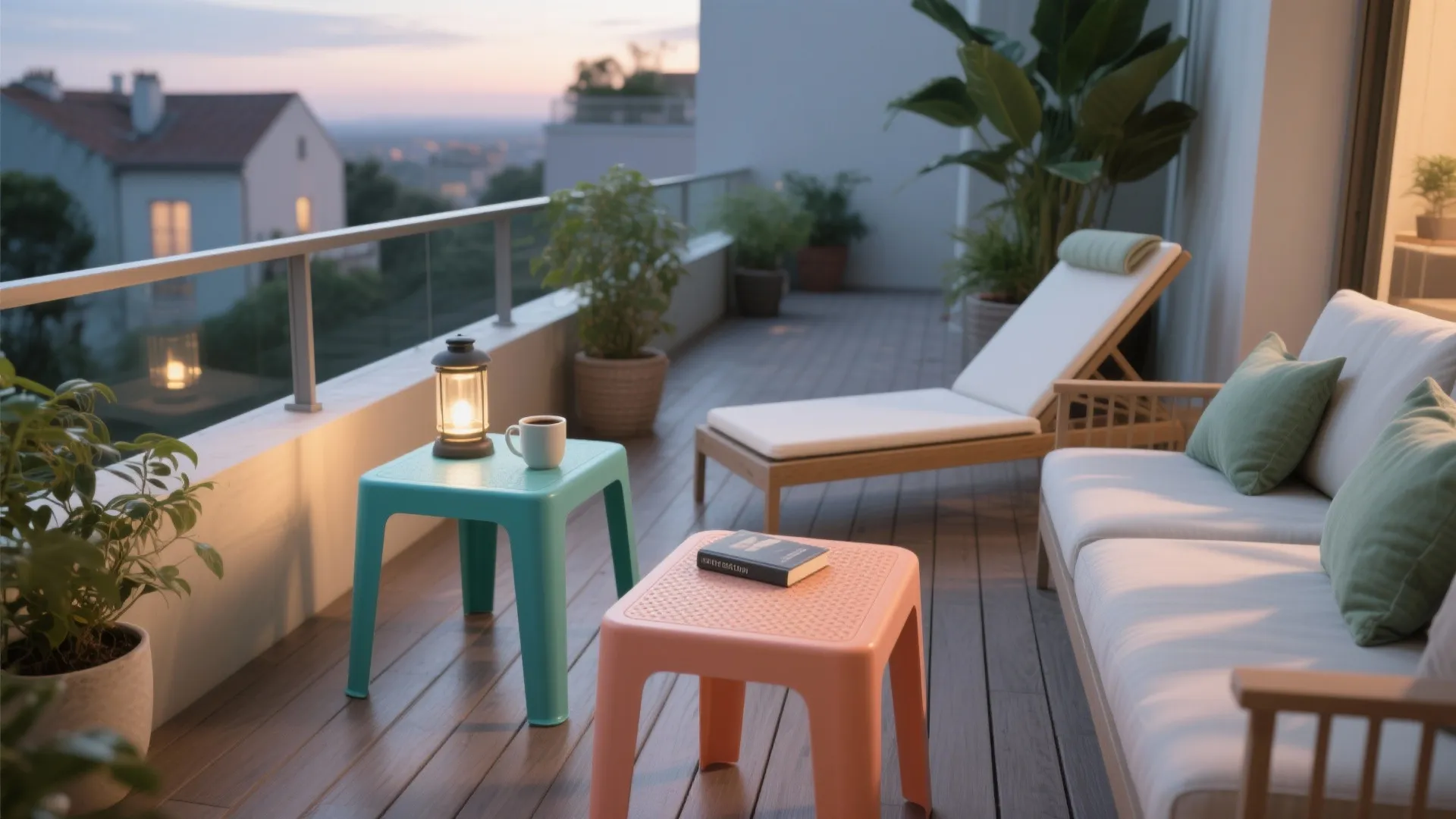 Small Plastic Side Table for Outside: A Functional Outdoor Essential: 1 Minute to Spot the Perfect Outdoor Table—No Stress Assembly