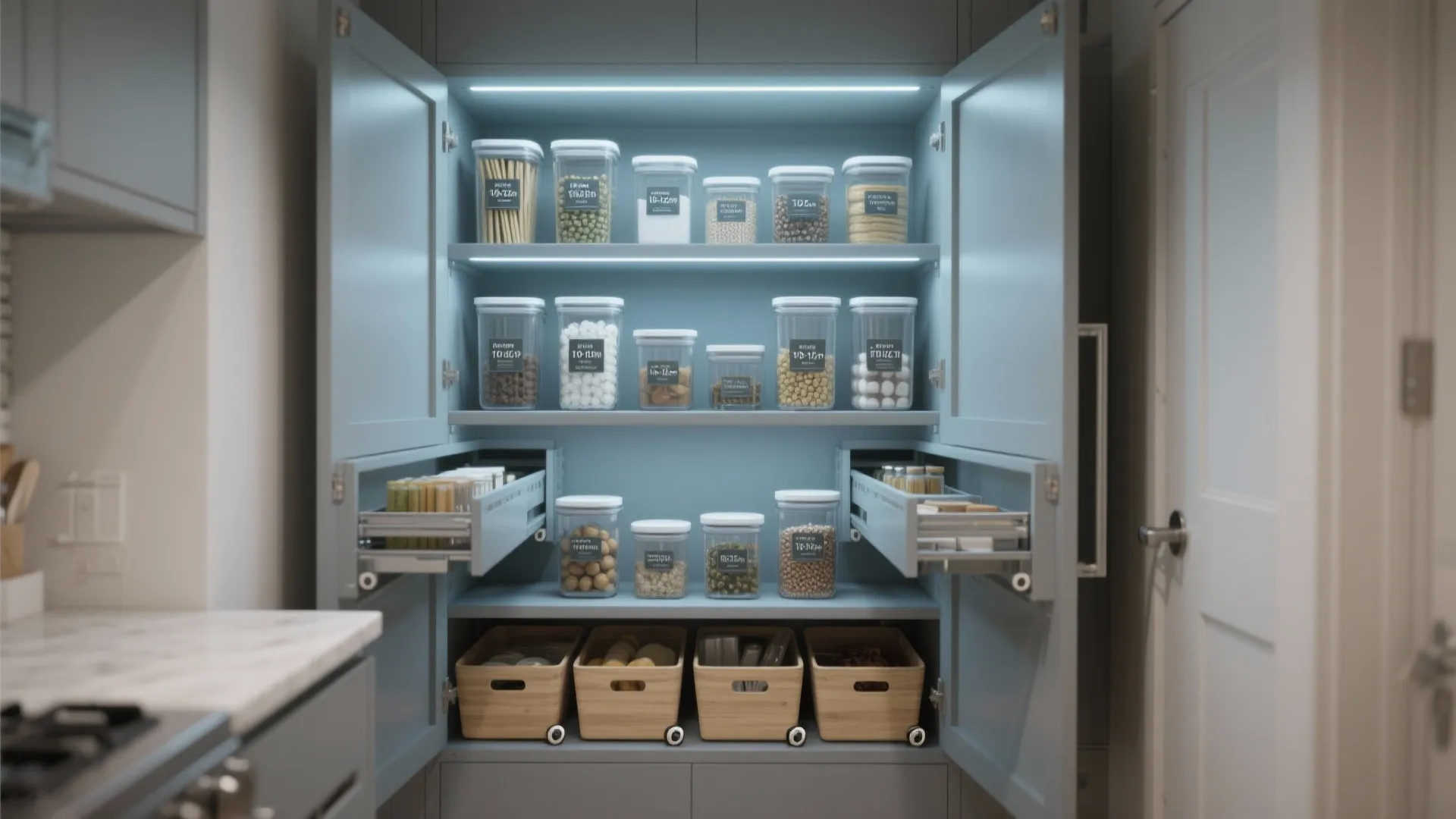 Kitchen Pantry Ideas for Small Spaces: Maximize Every Inch: 1 Minute to Clever Kitchen Pantry Solutions for Small Spaces