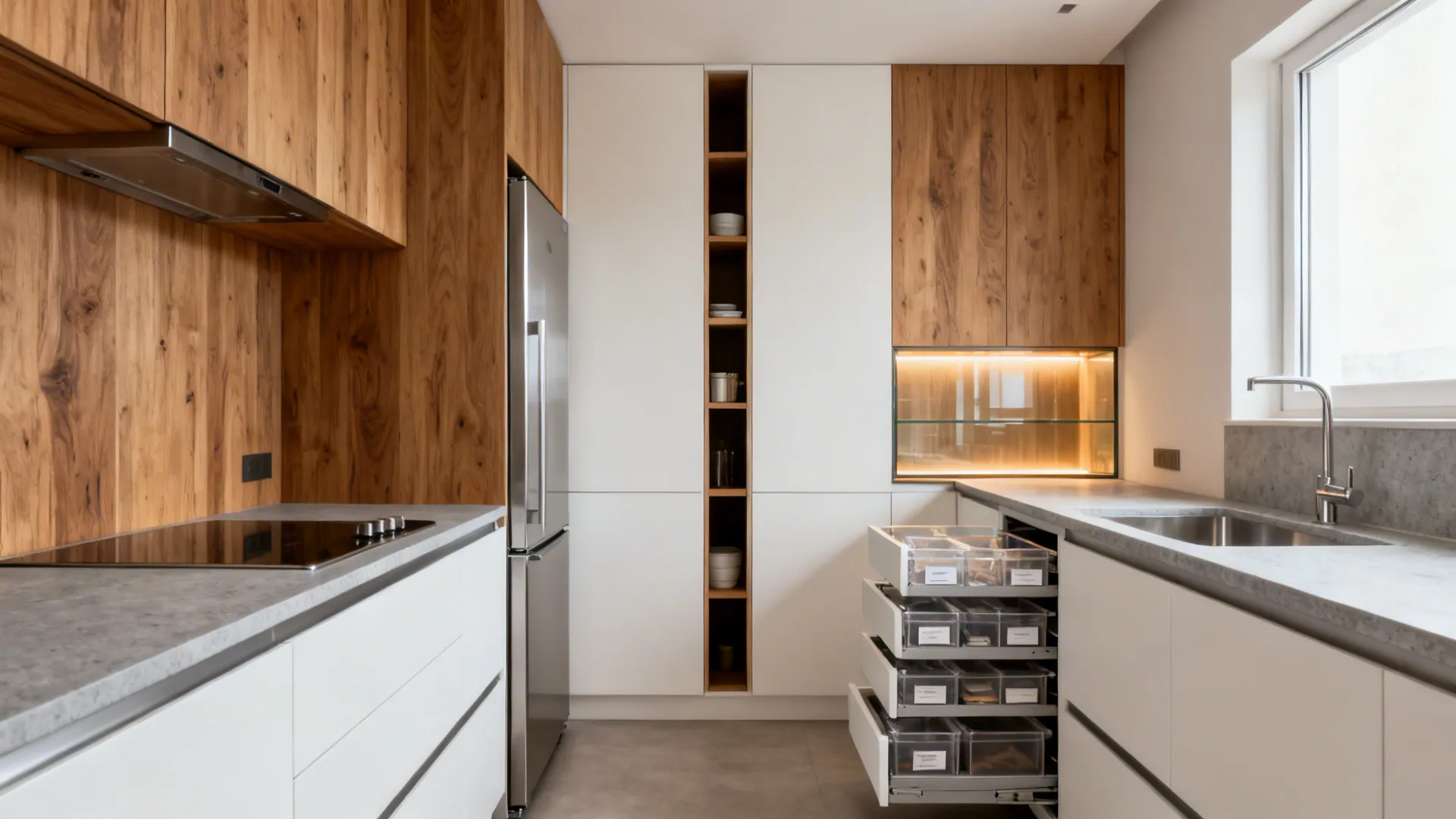 Kitchen pantry unit design: 5 smart ideas