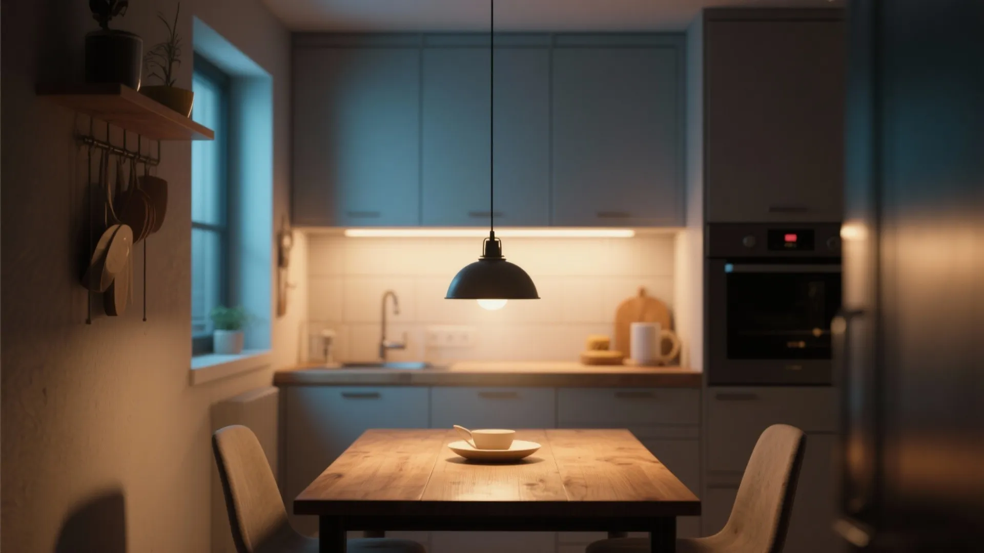 3. Compact Statement Lighting