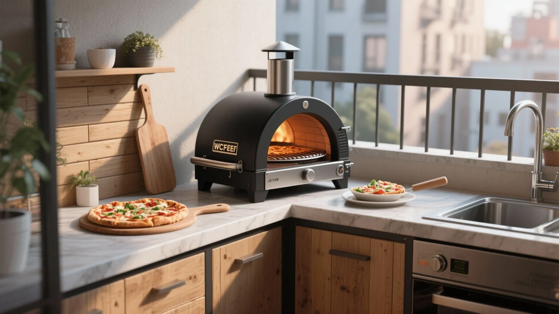 6. Compact Pizza Oven Add-on