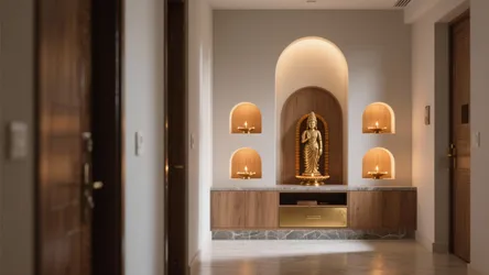 Pooja Room Arch Designs: 5 Smart Ideas