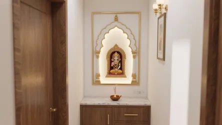 Pooja Room Gopuram Designs: 5 Ideas That Elevate Small Spaces