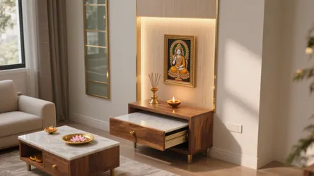 5 Small Pooja Room Designs for Indian Homes