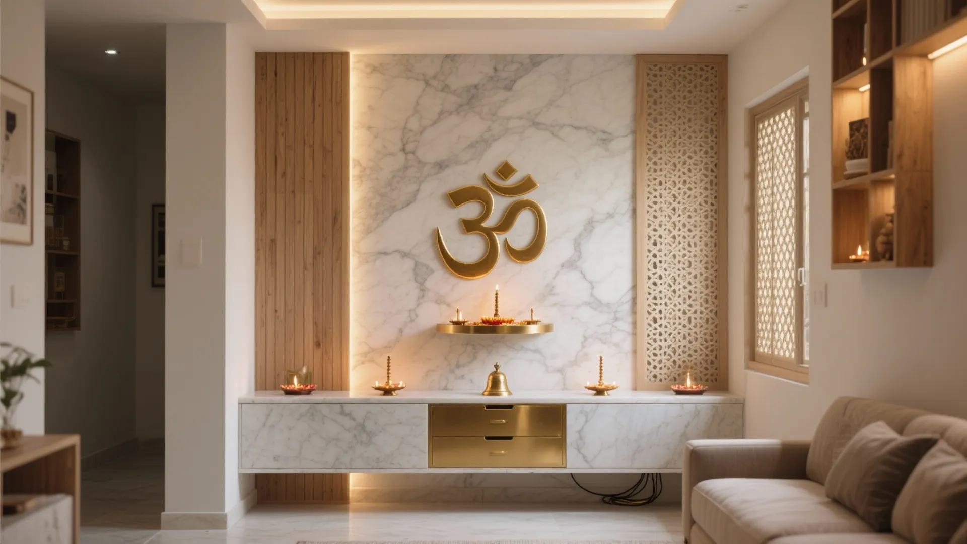 5 Pooja Room Design Ideas: Small Spaces, Big Serenity: My field-tested pooja room design ideas with images guidance, layouts, and smart storage tips for small homes